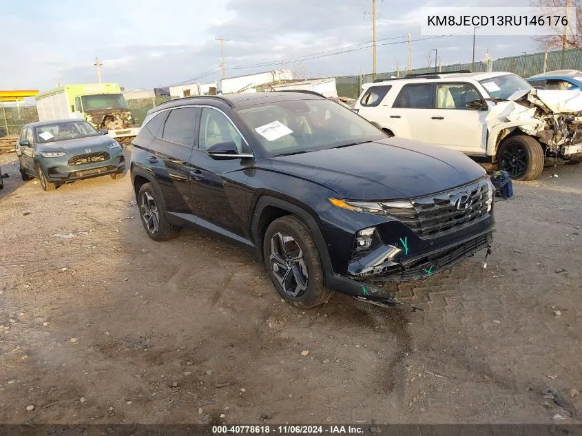 2024 Hyundai Tucson Hybrid Limited VIN: KM8JECD13RU146176 Lot: 40778618