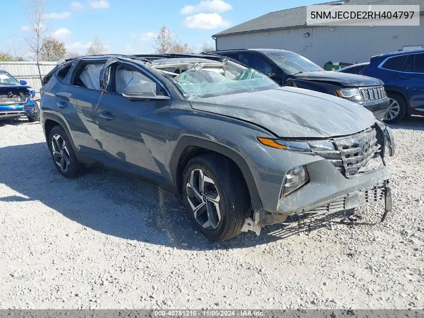 2024 Hyundai Tucson Limited VIN: 5NMJECDE2RH404797 Lot: 40781216