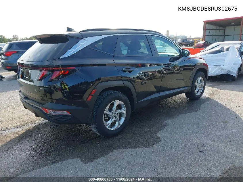 2024 Hyundai Tucson Sel VIN: KM8JBCDE8RU302675 Lot: 40800738