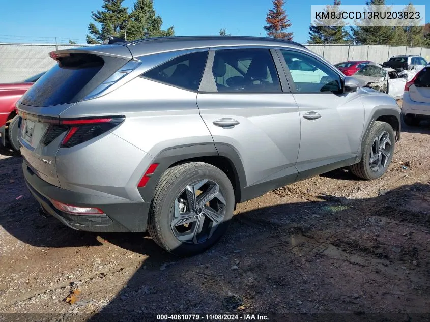 2024 Hyundai Tucson Hybrid Sel Convenience VIN: KM8JCCD13RU203823 Lot: 40810779