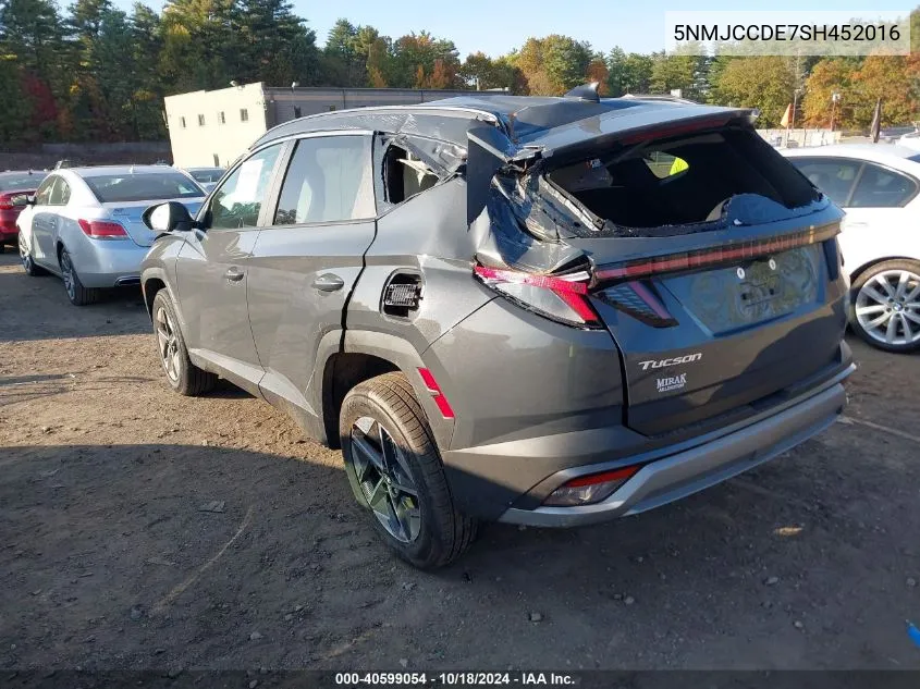 5NMJCCDE7SH452016 2025 Hyundai Tucson Sel Convenience