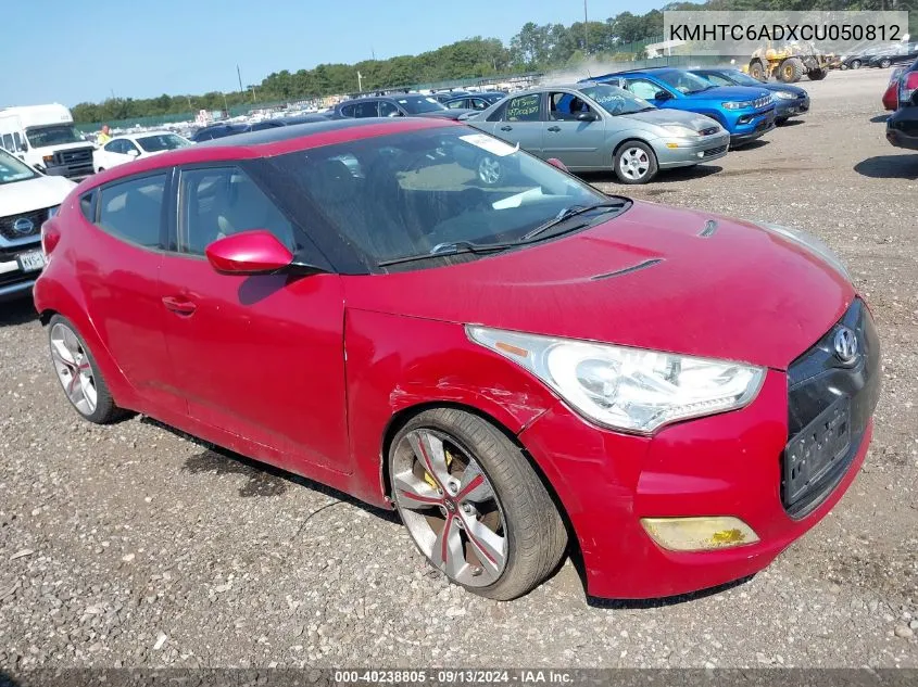 KMHTC6ADXCU050812 2012 Hyundai Veloster