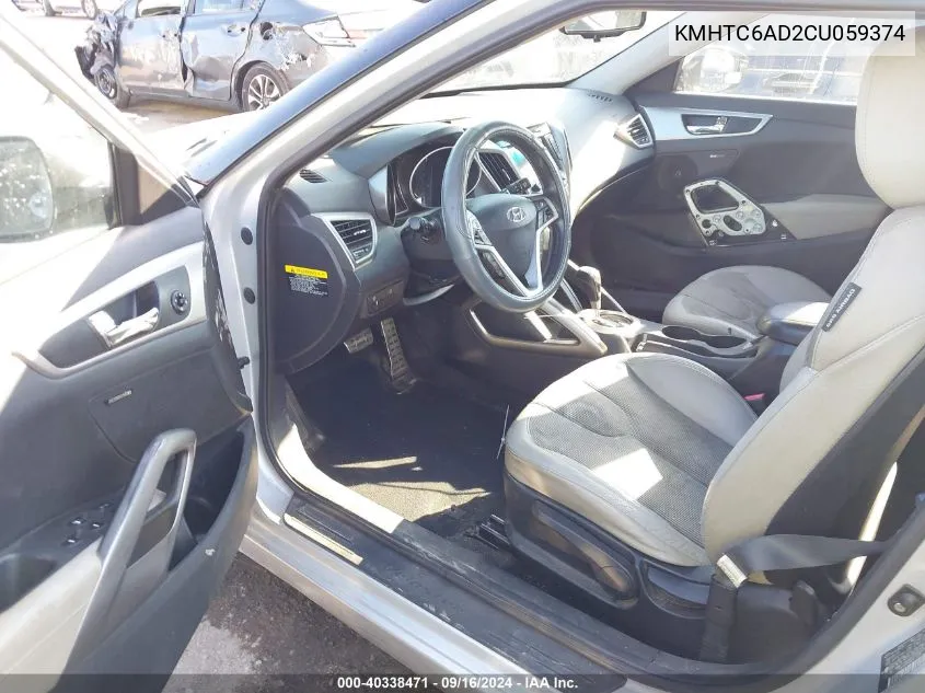 KMHTC6AD2CU059374 2012 Hyundai Veloster