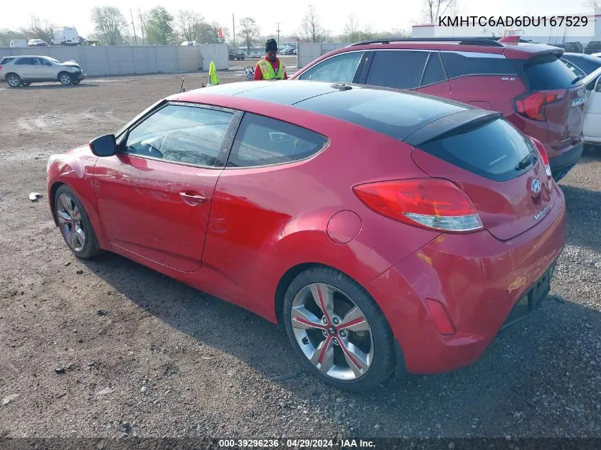 KMHTC6AD6DU167529 2013 Hyundai Veloster