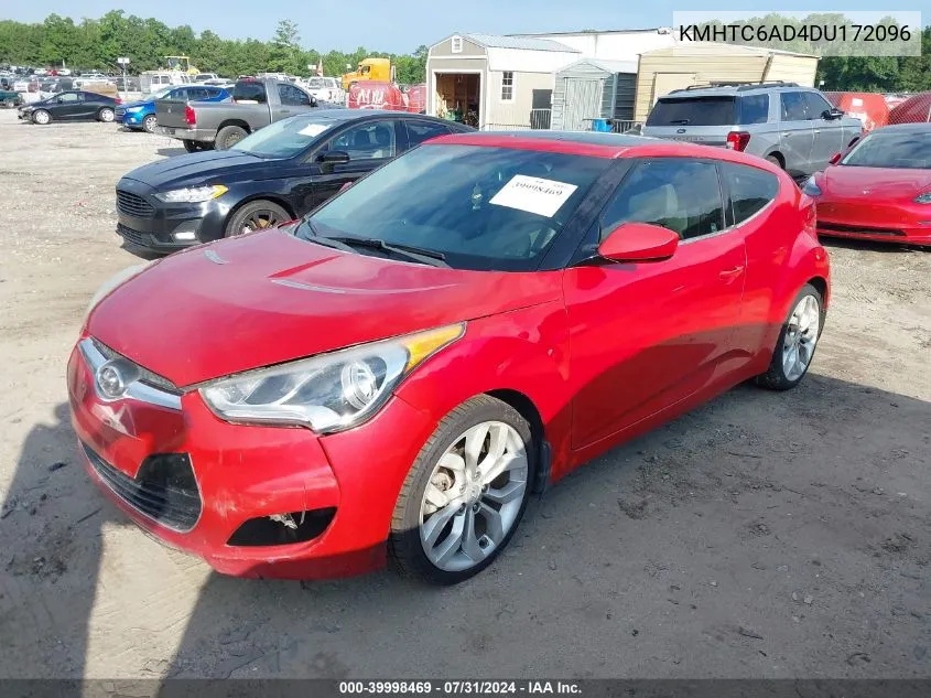 KMHTC6AD4DU172096 2013 Hyundai Veloster Base W/Gray