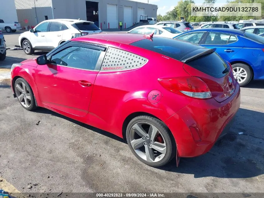 KMHTC6AD9DU132788 2013 Hyundai Veloster Base W/Gray