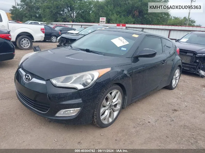 2013 Hyundai Veloster VIN: KMHTC6ADXDU095363 Lot: 40304762