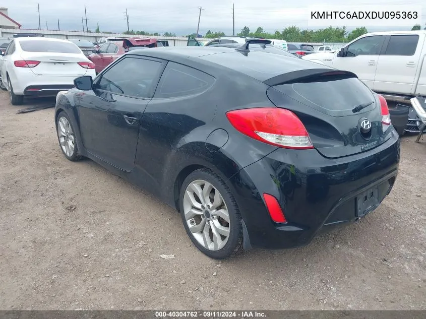 KMHTC6ADXDU095363 2013 Hyundai Veloster