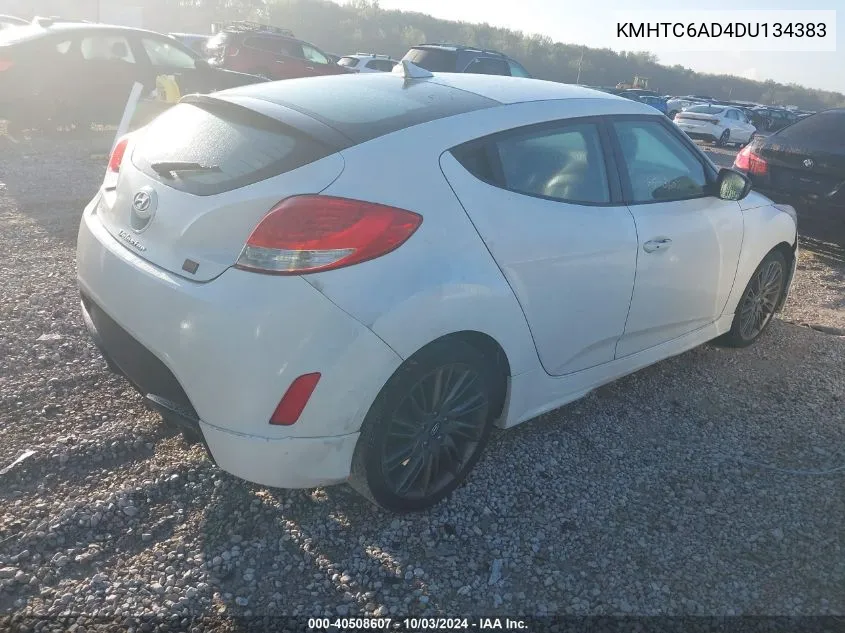 2013 Hyundai Veloster Re:mix VIN: KMHTC6AD4DU134383 Lot: 40508607