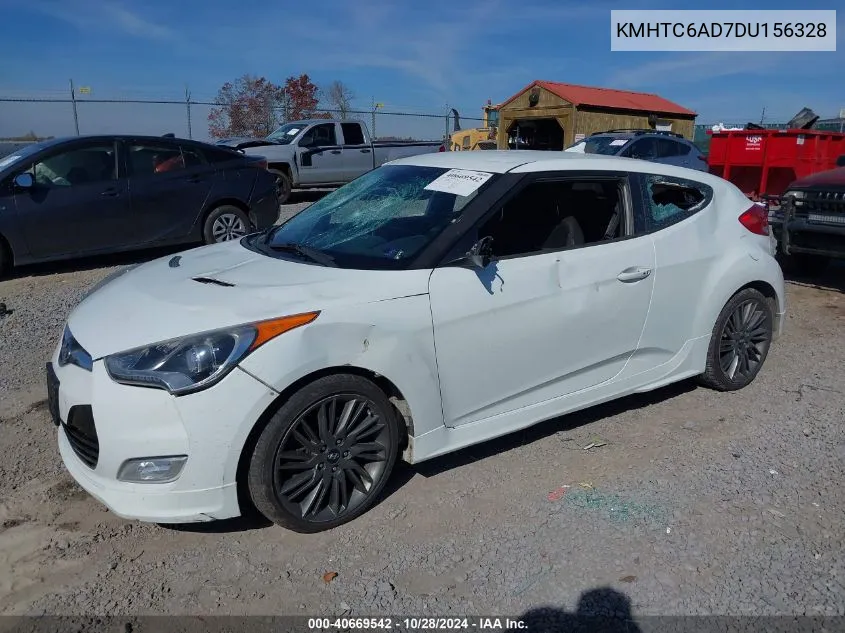 2013 Hyundai Veloster Re:mix VIN: KMHTC6AD7DU156328 Lot: 40669542