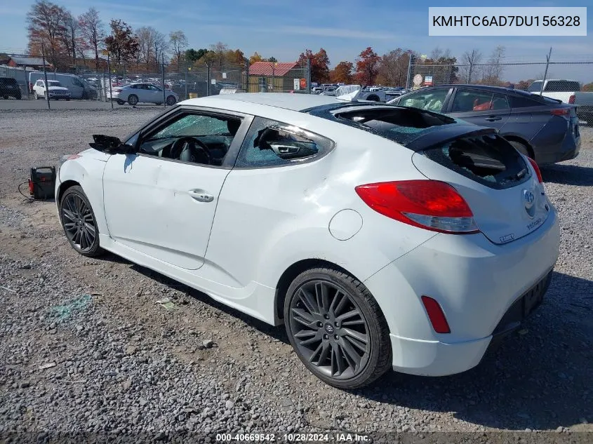 2013 Hyundai Veloster Re:mix VIN: KMHTC6AD7DU156328 Lot: 40669542