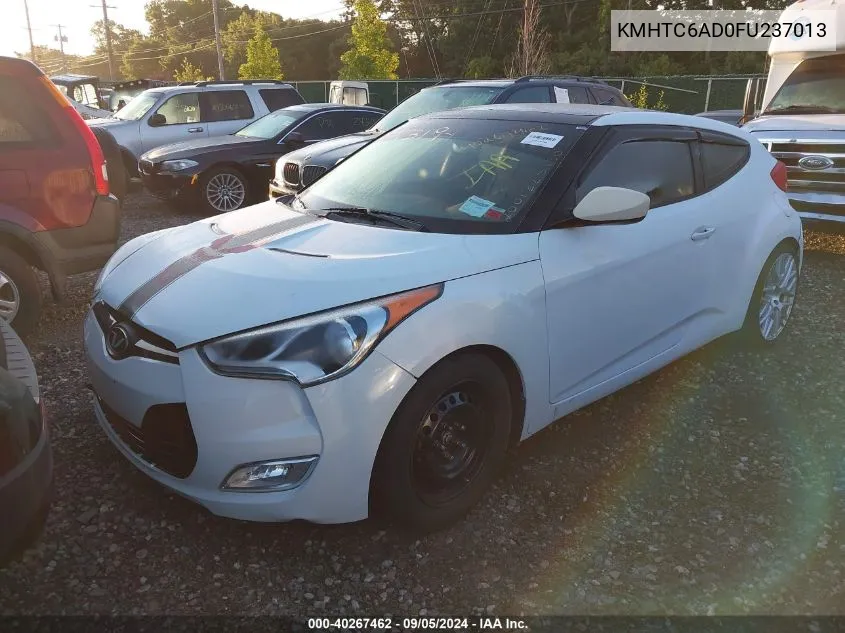 KMHTC6AD0FU237013 2015 Hyundai Veloster