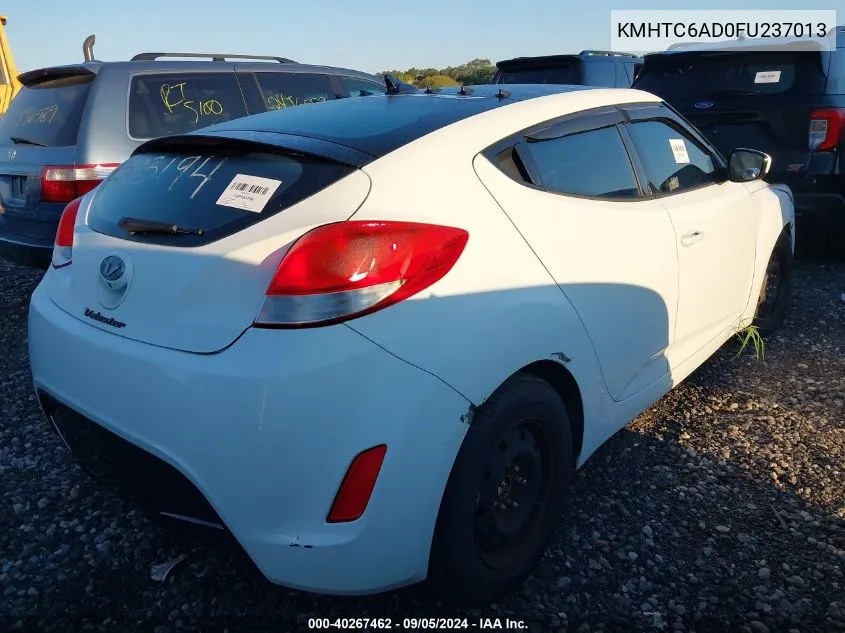 KMHTC6AD0FU237013 2015 Hyundai Veloster