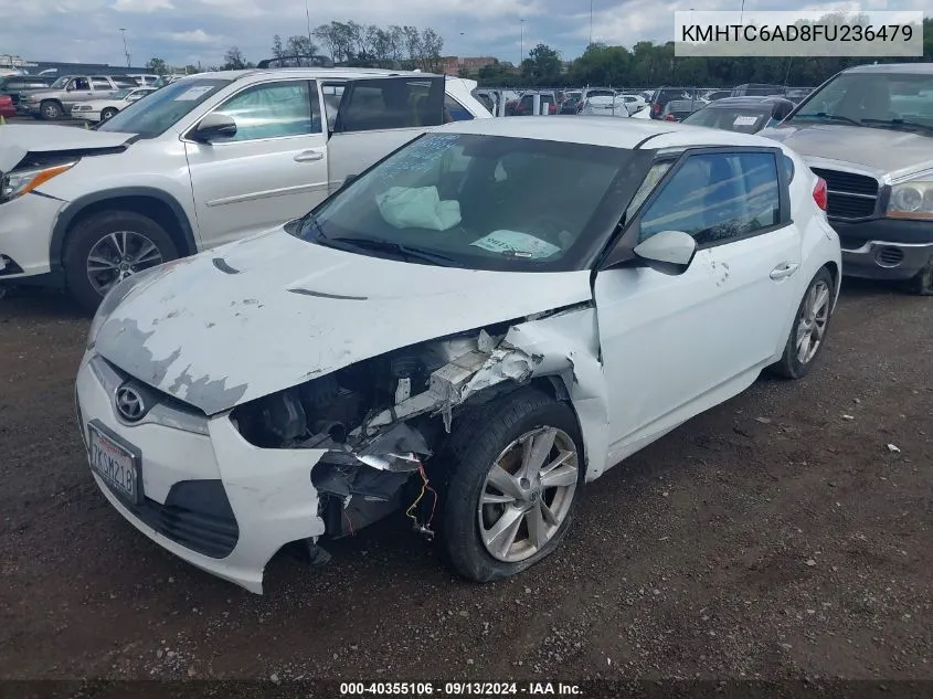 KMHTC6AD8FU236479 2015 Hyundai Veloster