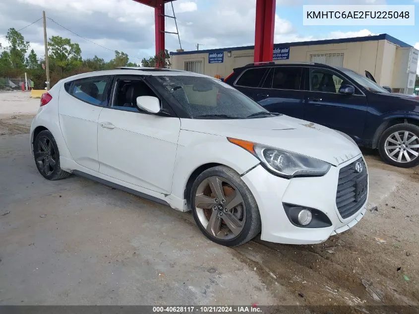 KMHTC6AE2FU225048 2015 Hyundai Veloster Turbo