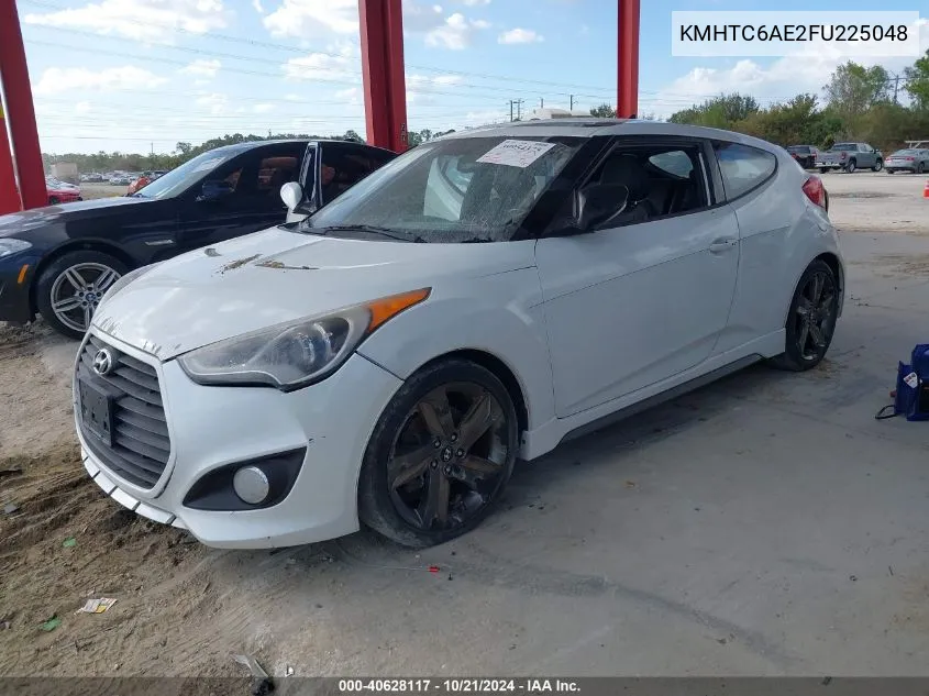 KMHTC6AE2FU225048 2015 Hyundai Veloster Turbo