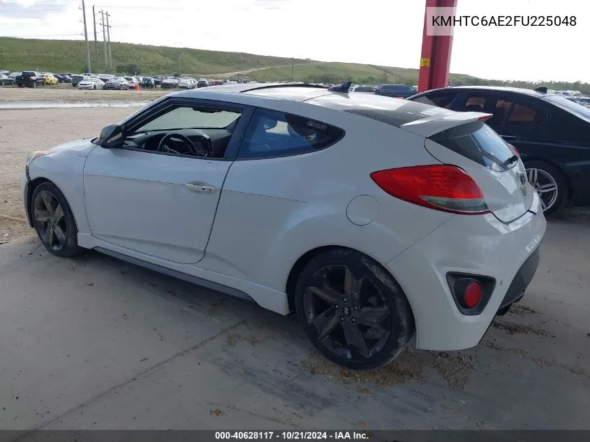 KMHTC6AE2FU225048 2015 Hyundai Veloster Turbo