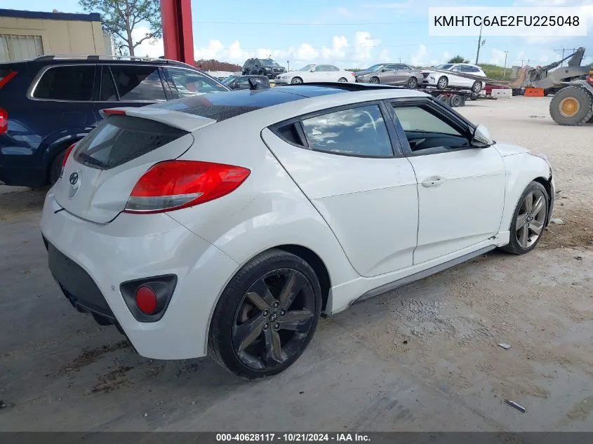 KMHTC6AE2FU225048 2015 Hyundai Veloster Turbo