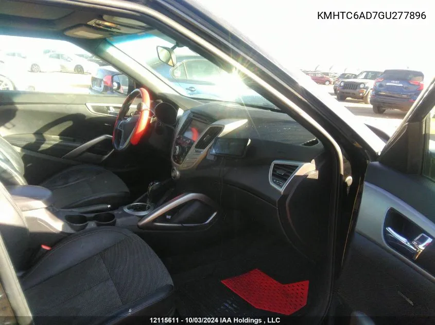 KMHTC6AD7GU277896 2016 Hyundai Veloster