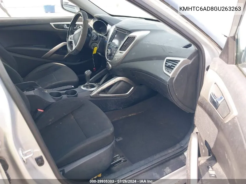 KMHTC6AD8GU263263 2016 Hyundai Veloster