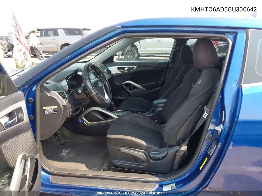 KMHTC6AD5GU300642 2016 Hyundai Veloster