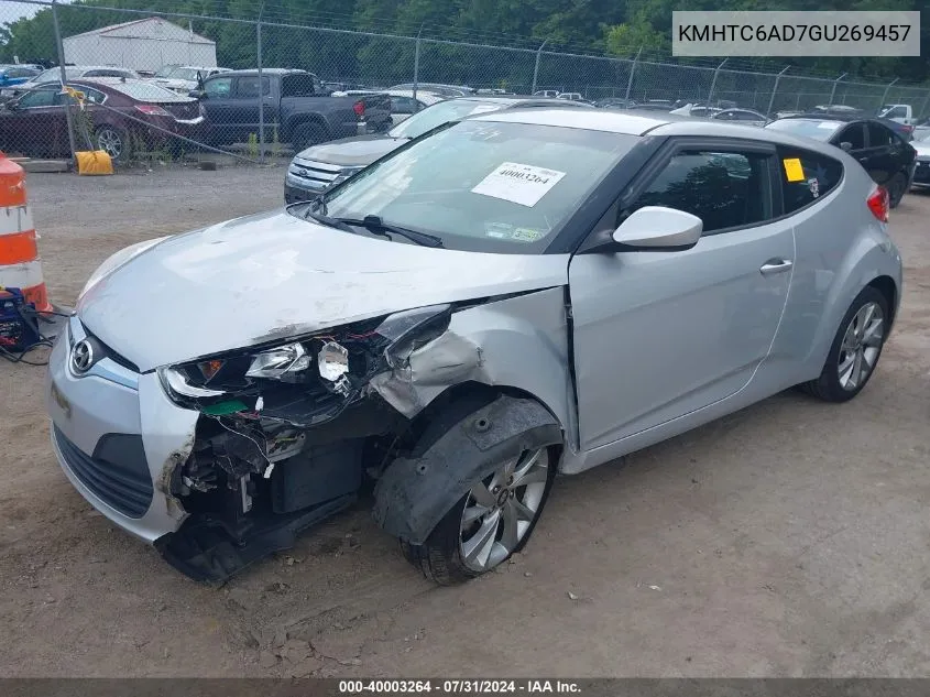 KMHTC6AD7GU269457 2016 Hyundai Veloster