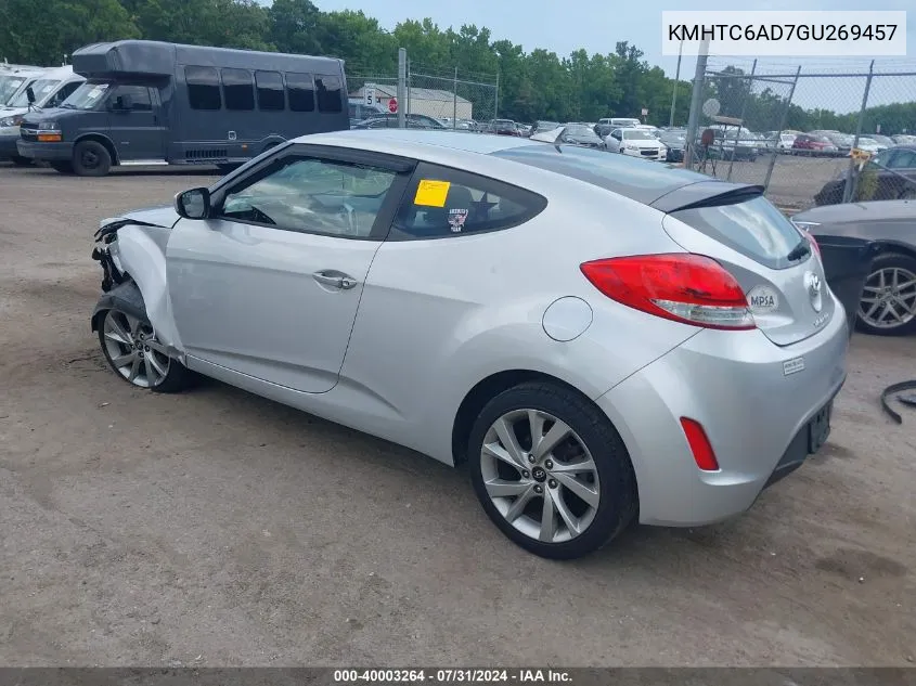 KMHTC6AD7GU269457 2016 Hyundai Veloster