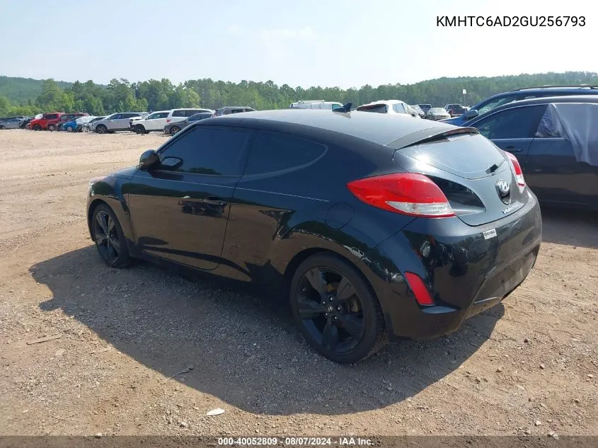 KMHTC6AD2GU256793 2016 Hyundai Veloster