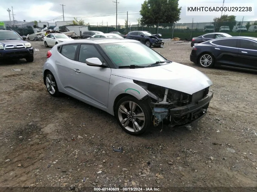 KMHTC6AD0GU292238 2016 Hyundai Veloster