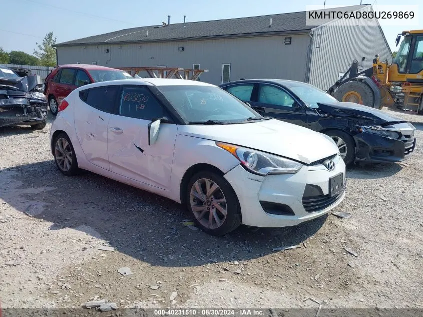 KMHTC6AD8GU269869 2016 Hyundai Veloster