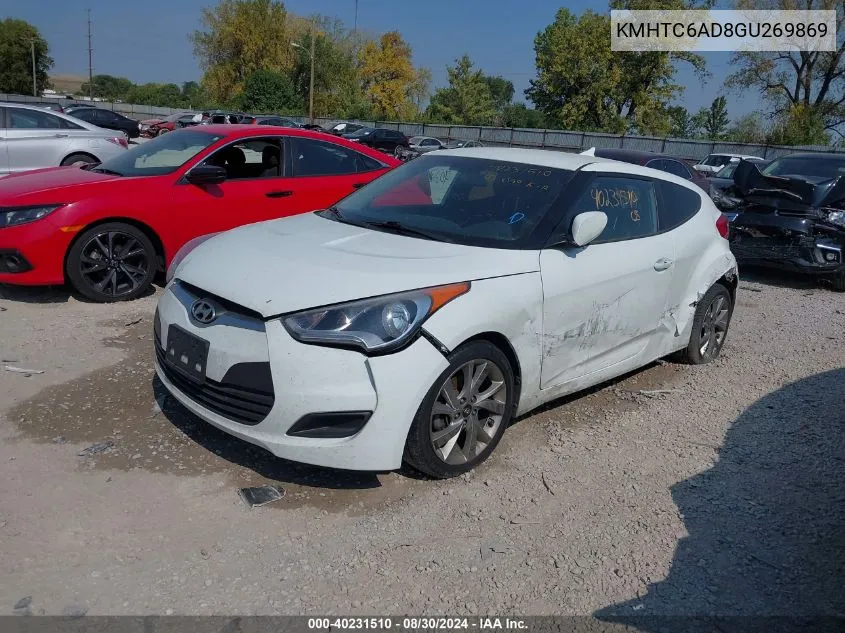 KMHTC6AD8GU269869 2016 Hyundai Veloster