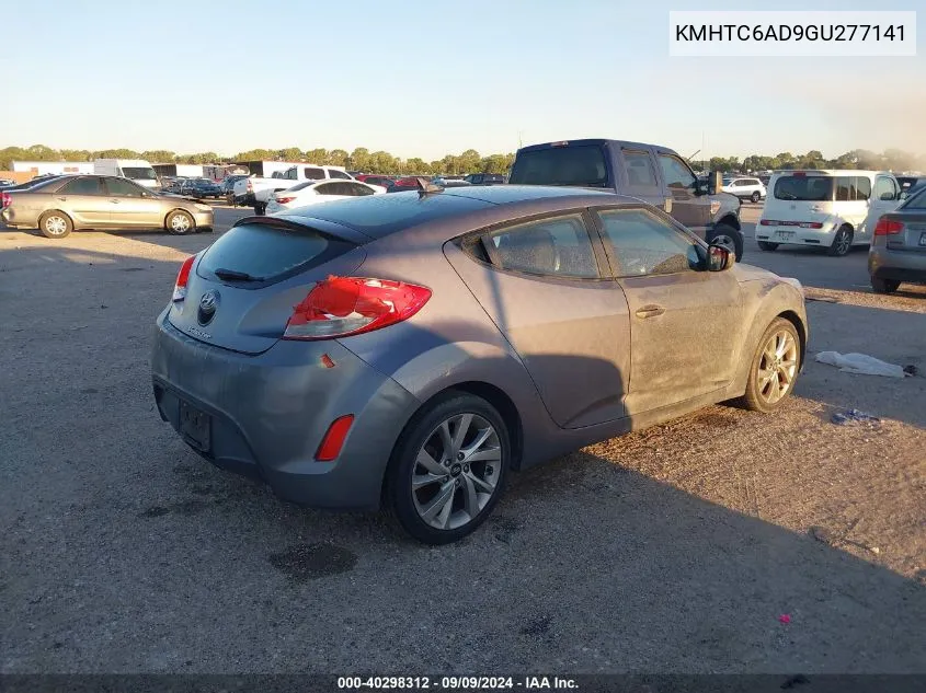 KMHTC6AD9GU277141 2016 Hyundai Veloster