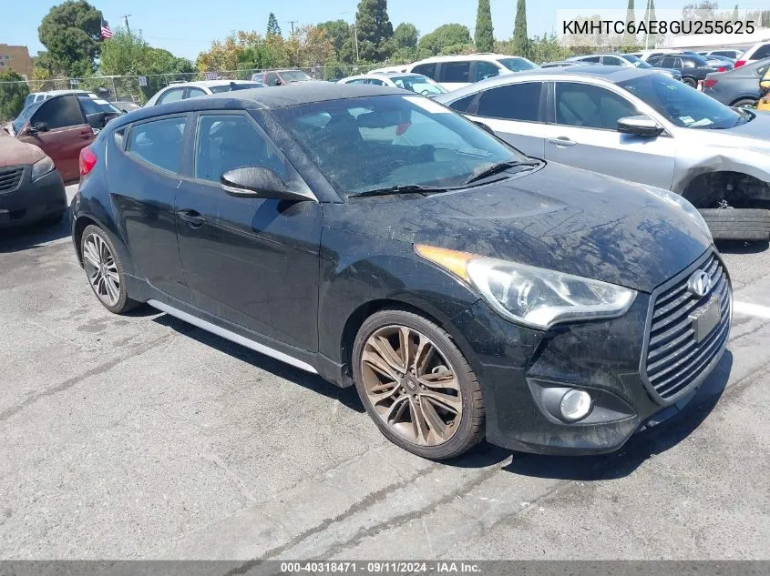 KMHTC6AE8GU255625 2016 Hyundai Veloster Turbo