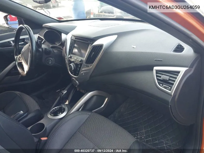 KMHTC6AD3GU264059 2016 Hyundai Veloster