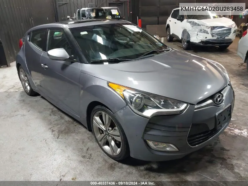 KMHTC6AD2GU283458 2016 Hyundai Veloster