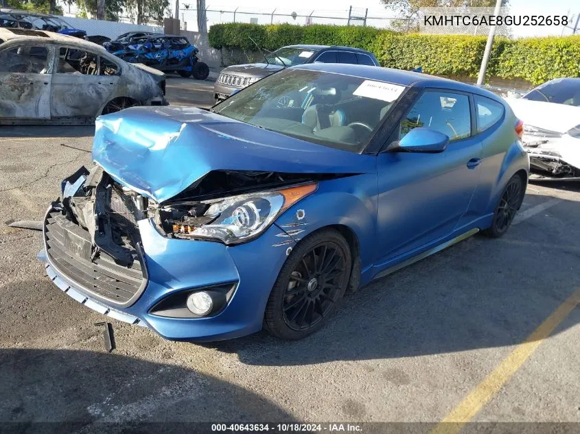 KMHTC6AE8GU252658 2016 Hyundai Veloster Turbo Rally Edition