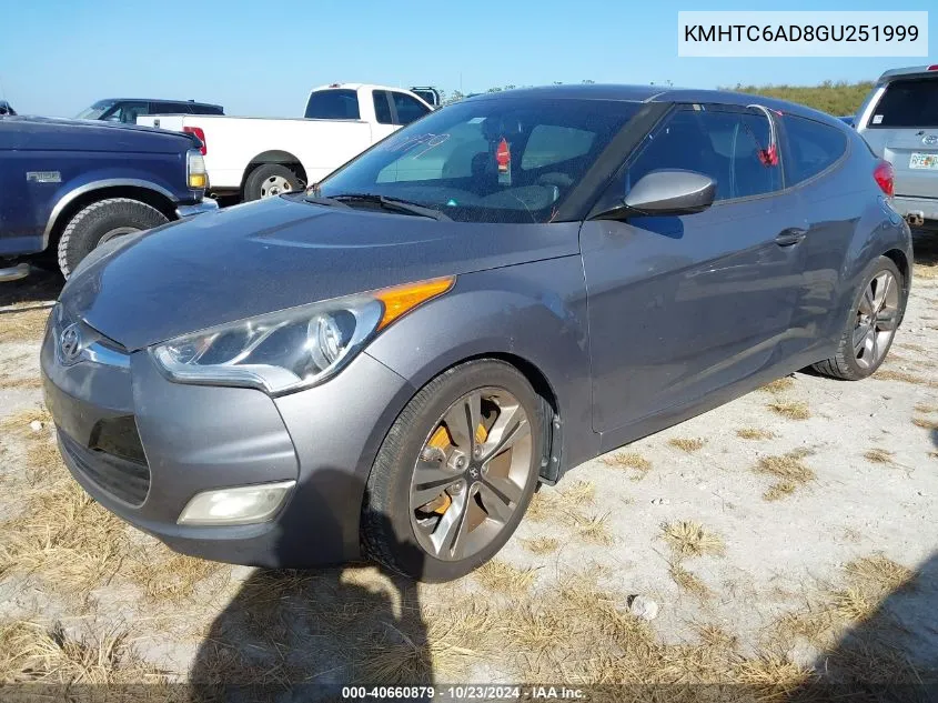 KMHTC6AD8GU251999 2016 Hyundai Veloster