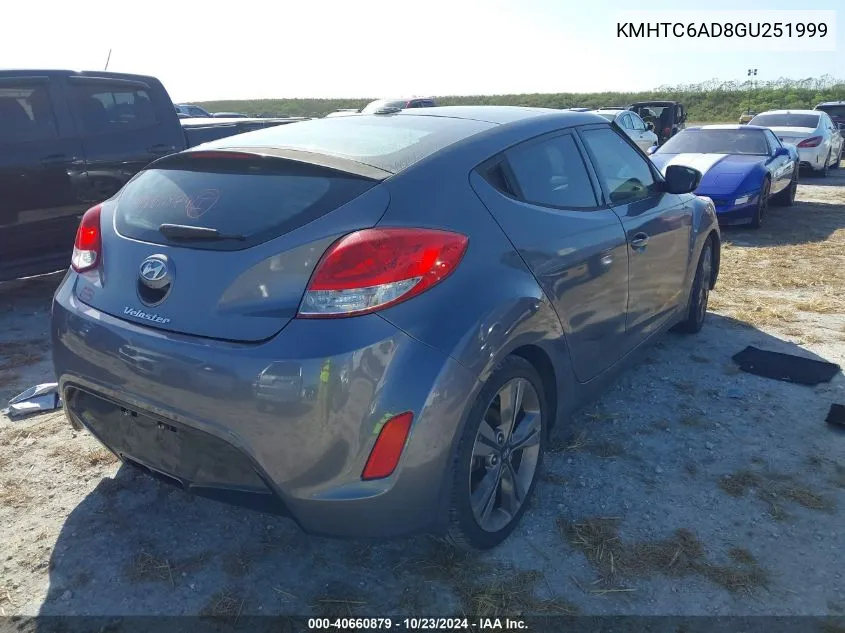 KMHTC6AD8GU251999 2016 Hyundai Veloster