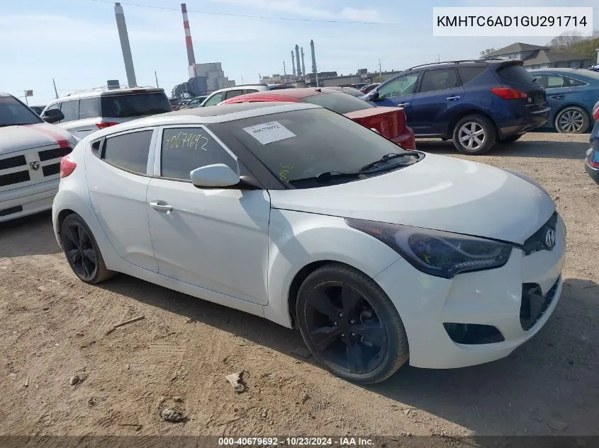 KMHTC6AD1GU291714 2016 Hyundai Veloster