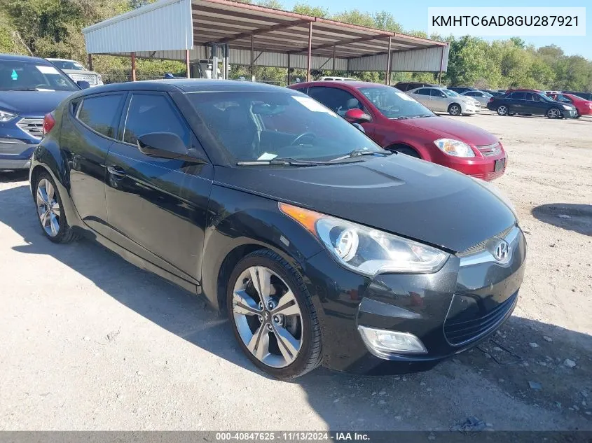 KMHTC6AD8GU287921 2016 Hyundai Veloster