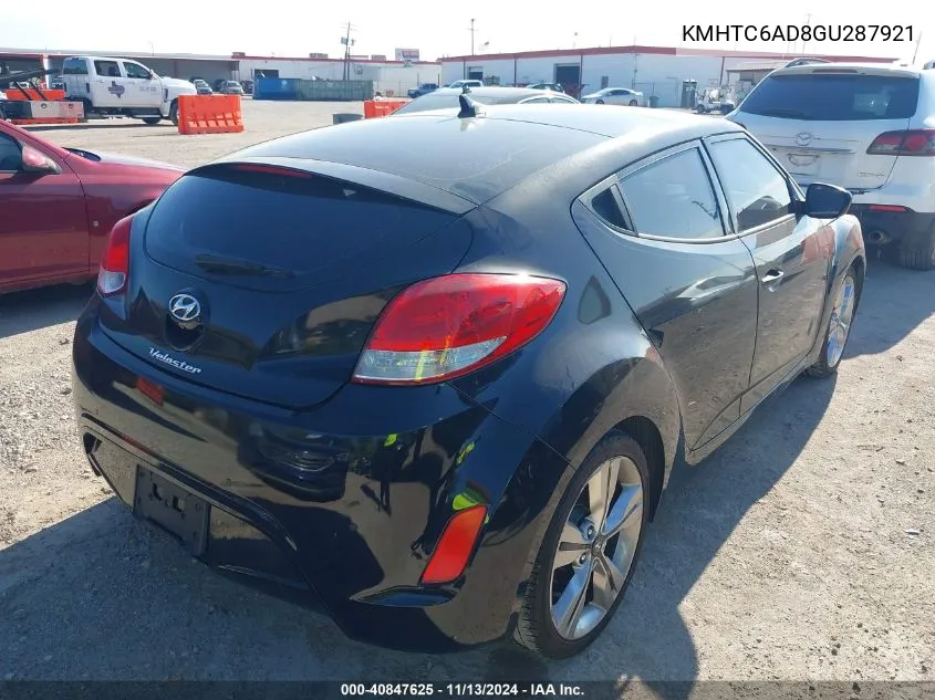 KMHTC6AD8GU287921 2016 Hyundai Veloster