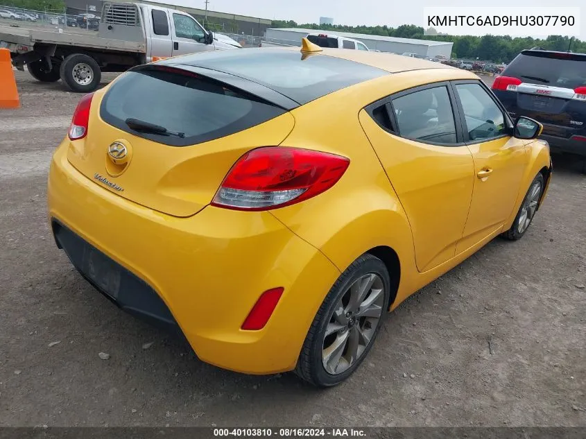 KMHTC6AD9HU307790 2017 Hyundai Veloster