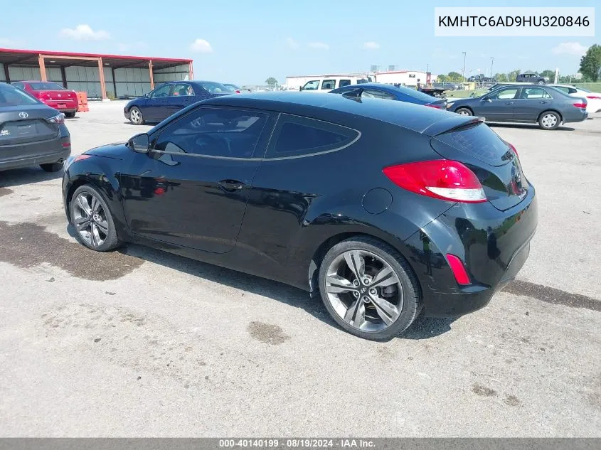 KMHTC6AD9HU320846 2017 Hyundai Veloster Value Edition