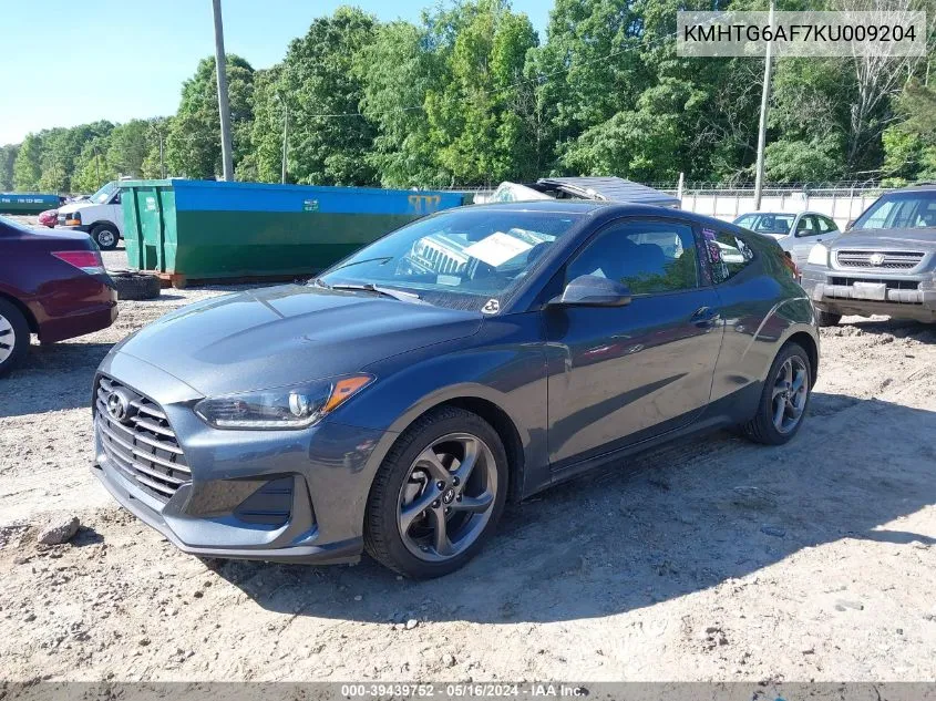 KMHTG6AF7KU009204 2019 Hyundai Veloster 2.0