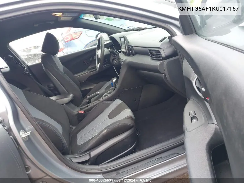 KMHTG6AF1KU017167 2019 Hyundai Veloster Premium