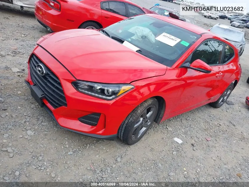 2020 Hyundai Veloster 2.0 VIN: KMHTG6AF1LU023682 Lot: 40516869