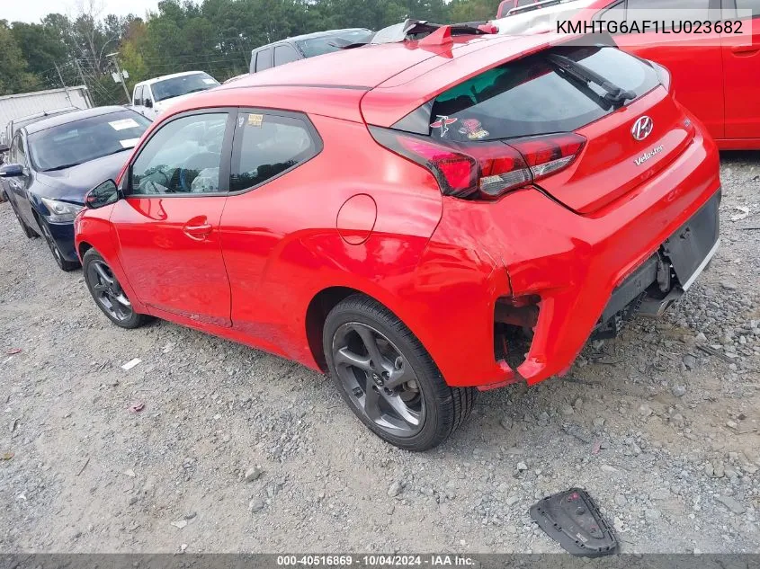 KMHTG6AF1LU023682 2020 Hyundai Veloster 2.0