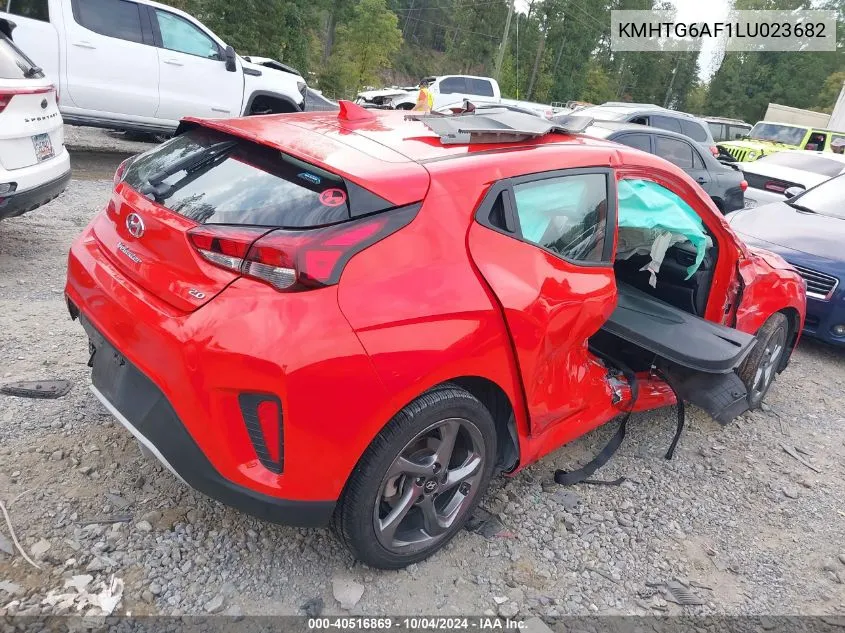 KMHTG6AF1LU023682 2020 Hyundai Veloster 2.0