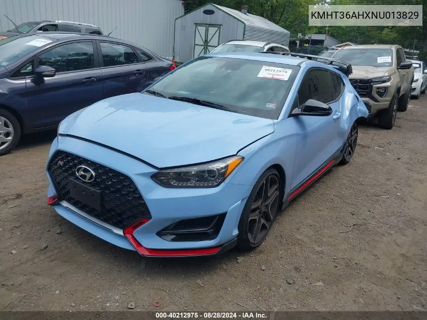 KMHT36AHXNU013829 2022 Hyundai Veloster N