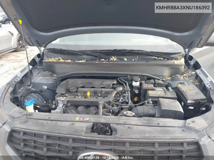 KMHRB8A3XNU186392 2022 Hyundai Venue Se